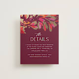 "Bright abstract" - Direction Cards in Sangria by Jessica Corliss - Front