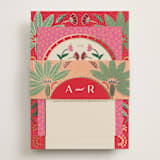 "Indian garden" - Direction Cards in Sindoor by Creo Study - Assembled with Belly Band
