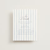 "Pillowy border" - Direction Cards in Ocean by Creo Study - Front