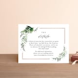 "Framed in Ferns" - Direction Cards in Petal by Kristie Kern - Front