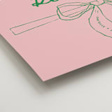 "Just the ribbon" - Direction Signs in trawberry by Vera Lim - Detail