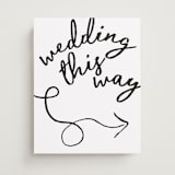 "Marlowe" - Direction Signs in Tuxedo by Kelly Watkins - Front