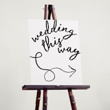"Marlowe" - Direction Signs in Tuxedo by Kelly Watkins - In Use