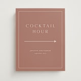 "Warm affection" - Direction Signs in Dusty Rose by Stacey Meacham - Front