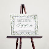 "Vintage Sketched" - Direction Signs in Wisteria by Jenna Holcomb - In Use