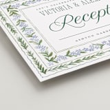 "Vintage Sketched" - Direction Signs in Wisteria by Jenna Holcomb - Detail