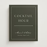 "refined" - Direction Signs in Olive by Nicole Walsh - Front