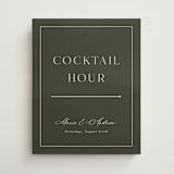 "refined" - Direction Signs in Olive by Nicole Walsh - Front