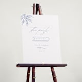 "Ocean Dreams" - Direction Signs in Pale Cerulean by Sabrin Deirani - In Use