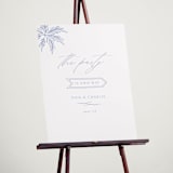 "Ocean Dreams" - Direction Signs in Pale Cerulean by Sabrin Deirani - In Use
