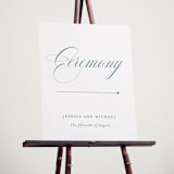 "Empire" - Direction Signs in Dusty Blue by Jennifer Postorino - In Use