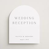 "Classy Type" - Direction Signs in Lily by Hooray Creative - Front
