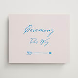 "Handdrawn little things" - Direction Signs in Sky Whispers by Cass Loh - Front