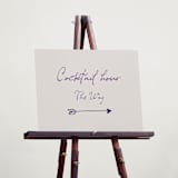 "tablescape drawing" - Direction Signs in Hydrangea by Cass Loh - In Use