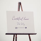 "tablescape drawing" - Direction Signs in Hydrangea by Cass Loh - In Use