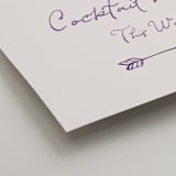 "tablescape drawing" - Direction Signs in Hydrangea by Cass Loh - Detail