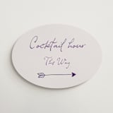 "tablescape drawing" - Direction Signs in Hydrangea by Cass Loh - Front