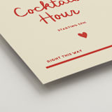 "Big Heart Wedding" - Direction Signs in Cherry by Ani Somi - Detail