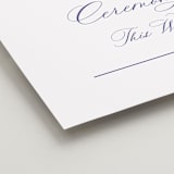 "watercolor flowers crest" - Direction Signs in Dusty Blue by Cass Loh - Detail