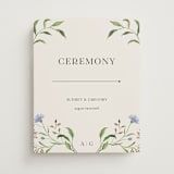 "Wild meadow" - Direction Signs in Elder Flower by Sarah Knight - Front