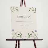 "Wild meadow" - Direction Signs in Elder Flower by Sarah Knight - In Use