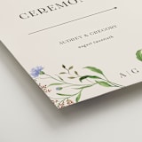 "Wild meadow" - Direction Signs in Elder Flower by Sarah Knight - Detail
