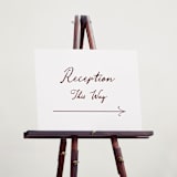 "Handwritten" - Direction Signs in Wine by Cass Loh - In Use