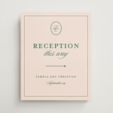 "Scripted" - Direction Signs in Emerald by Creo Study - Front