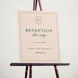"Scripted" - Direction Signs in Emerald by Creo Study - In Use