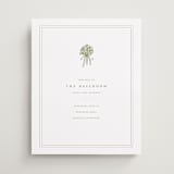 "wedding bouquet" - Direction Signs in Pistachio by Lori Wemple - Front