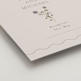 "Parisian Garden" - Direction Signs in Petal by Nicoletta Savod - Detail
