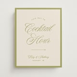 "rory" - Direction Signs in Olive by Ellen Schlegelmilch - Front