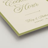 "rory" - Direction Signs in Olive by Ellen Schlegelmilch - Detail