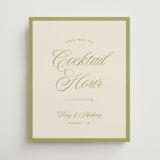 "rory" - Direction Signs in Olive by Ellen Schlegelmilch - Front