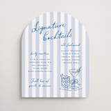 "Sketched Cocktail" - Event Signs in Sail by Erin German - Front