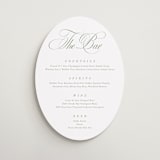 "Chic Script" - Event Signs in Garden by Kelly Schmidt - Front