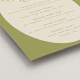 "rory" - Direction Signs in Olive by Ellen Schlegelmilch - Detail