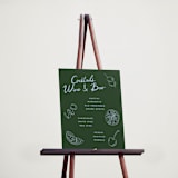 "Garnish" - Direction Signs in Olive by Megan Davis - In Use