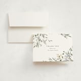 "Graceful Memory" - Memorial Cards in Dove by Nicoletta Savod - Front
