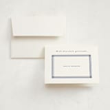 "Pencil Lines" - Memorial Cards in Jeans by Adelyn T. - Front