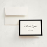 "Nouvelle" - Memorial Cards in Charcoal by Pati Cascino - Front