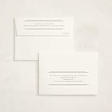 "Lasting Impression" - Memorial Cards in Peaceful White by Cindy Reynolds - FREE Recipient Addressing