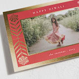 "marigold frame" - Diwali Cards in Vermillion by letterfix - Detail