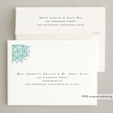 "Diwali Medallions" - Diwali Cards in Turquoise by Becky Nimoy - FREE Recipient Addressing