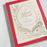 "Auspicious diwali shine" - Diwali Cards in Scarlet by Creo Study - Detail