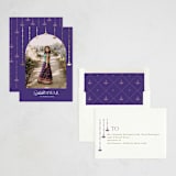 "Diwali toran" - Diwali Cards in Aubergine by Creo Study - Assembled