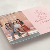 "Diwali Ganesha" - Diwali Cards in Rose by Teju Reval - Detail