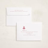 "Diwali Ganesha" - Diwali Cards in Rose by Teju Reval - FREE Recipient Addressing