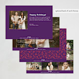 "Shubh Diwali" - Diwali Cards in Saffron by Brandy Folse - Back of Card Options
