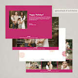 "Diwali Splash" - Diwali Cards in Fuchsia by Nazia Hyder - Back of Card Options